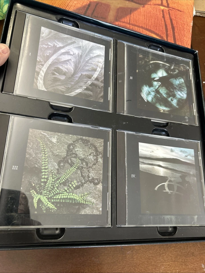 1990 Led Zeppelin 4 Compact Disc Box Set Atlantic 7 82144-2 Out Of Print Foto 3 de 4