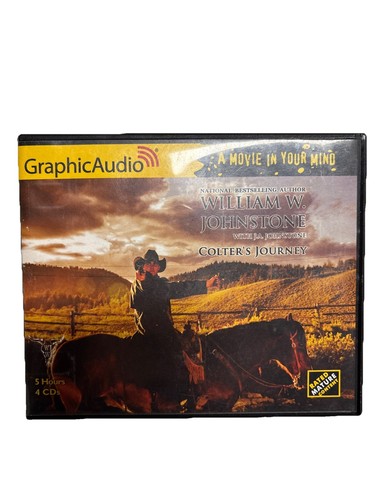 William W Johnstone - Colter’s Journey 4 CD Grafik Audio Bestsellerautor - Bild 1 von 3