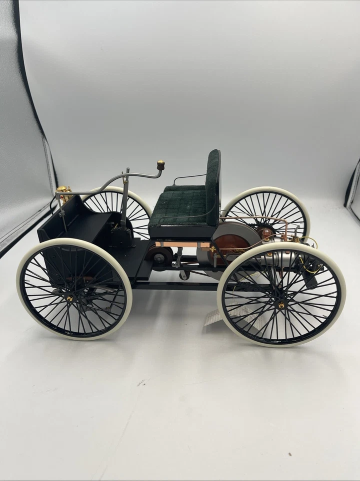 Franklin Mint 1896 Ford Quadricycle 1:6 Scale Diecast Model New With Paperwork - Image 3 of 4