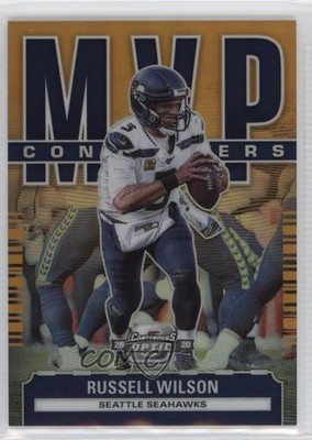 2020 Panini Contenders Optic MVP Orange Prizm 13/50 Russell Wilson #MVP9 04u5