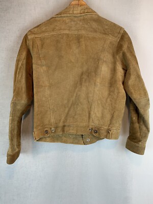 60's〜70's LEVI'S suede jaket 3rd型　BigE Vintage 60'S Levis Leather Type 3 Jacket – Big E- suede rough out
