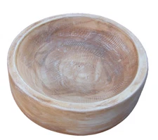 Birdbath concrete mold plastic birdfeeder mould  13" x 3"H   holds 2" water