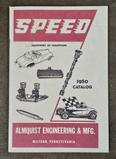 1950 Almquist Hot Rod Custom Catalog Ford Flathead Drag Racing Scta Dirt Track