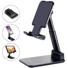 Adjustable Universal Tablet Stand Desktop Holder Mount Mobile Phone iPad iPhone