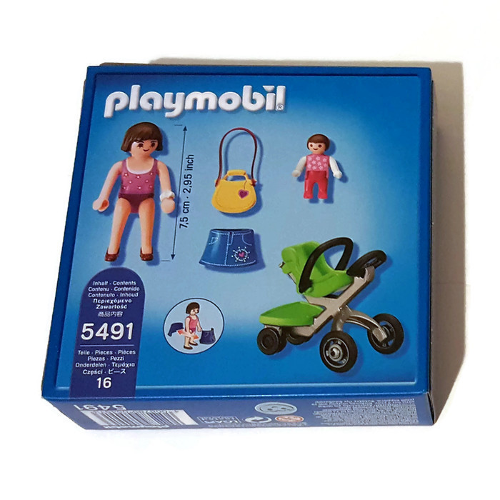 playmobil baby stroller