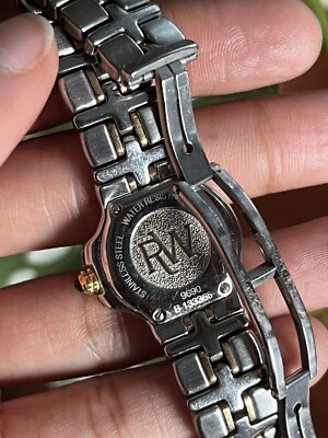 Raymond Weil Geneve Parsifal 18K Gold Face 22mm Diamond Stainless