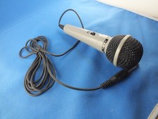 IMP. 600 Ω 47330 DYNAMIC MICROPHONE mikrofon rariot z przełącznikiem On-Of szary
