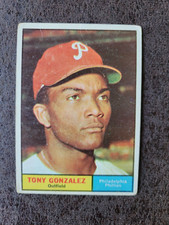 1961 TOPPS Baseball Tony Gonzalez #93 - Philadelphia Phillies