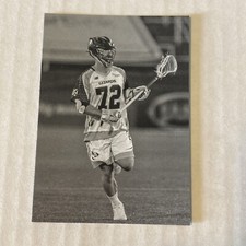 2019 Parkside Major Lacrosse League MLL Black And White card KEVIN MCNALLY