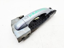 AUDI Q5 8R EXTERIOR DOOR HANDLE FRONT LEFT PASSENGER SIDE SILVER X7V 2009