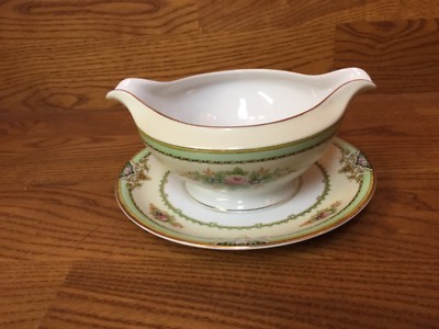 3 Vintage Meito China - pattern MEI123 Serving Bowls w/floral