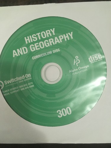 Switched on Schoolhouse 3rd grade History, pick the year, FREE SHIP AOP SOS - Picture 5 of 6