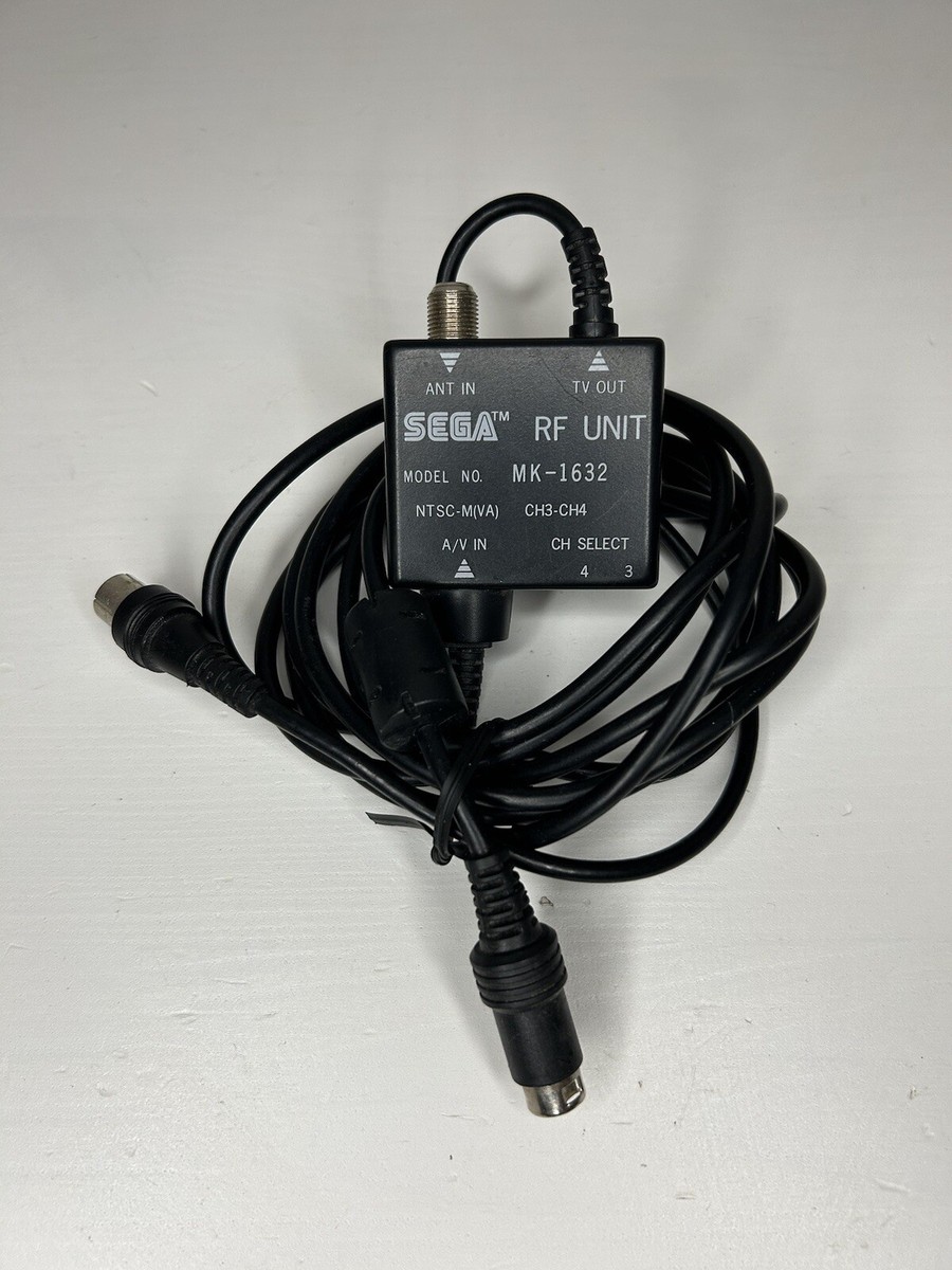 VTG SEGA GENESIS MK-1632 RF Unit AV Cable Adapter Switch Genuine