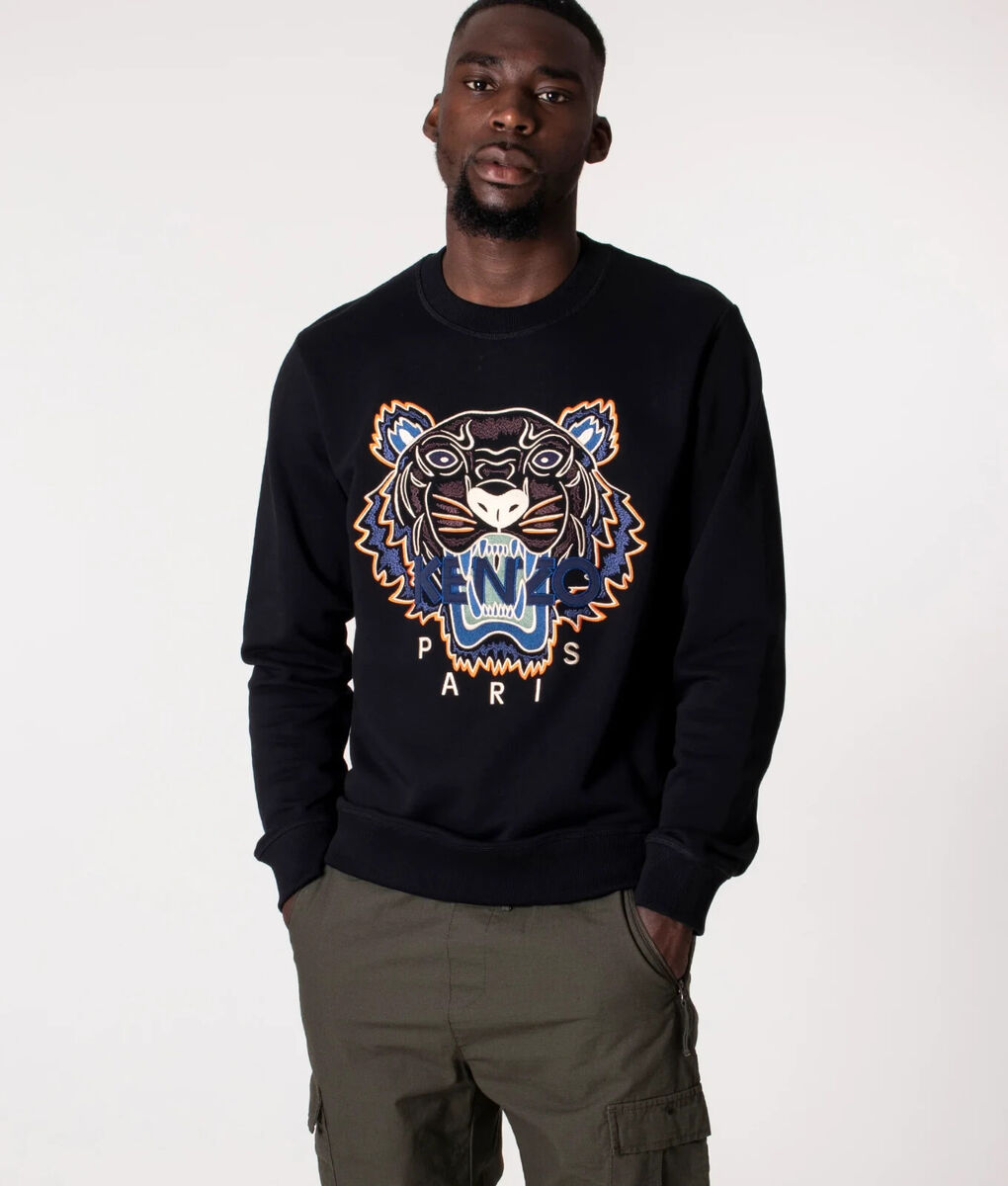 Black on Black Tigers Sweatshirt Black on Black Tigers Sweatshirt