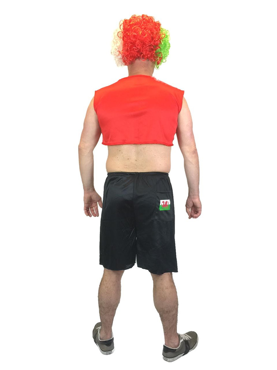 Uomo Divertente Galles Cervo Costume Drago Gallese Droopers