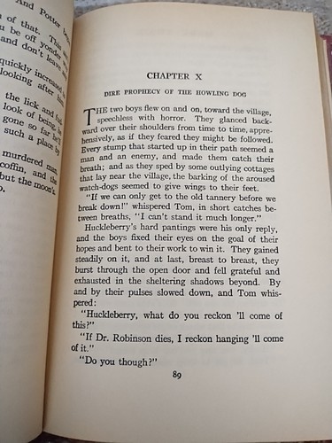 The Adventures of Tom Sawyer by Mark Twain HB, 1922 - Picture 8 of 11