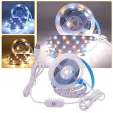 LED Strip Light 5V USB Dimmable TV Back Lighting Under Cabinet Kitchen Xmas Lamp