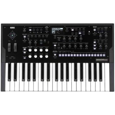 Korg wavestate mk II Wave Sequence Synthesizer WAVESTATE MK2 37 Tasten schwar...