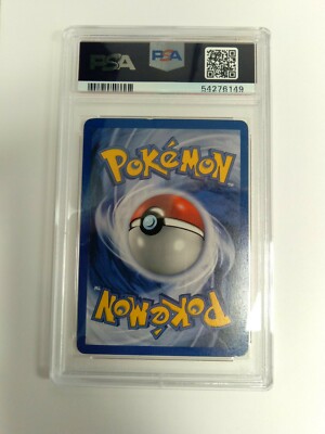 Graded PSA 8 2000 Pokemon Gym Heroes - The Rocket's Trap - HOLO