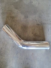 3" inch OD 45 degree Bend Universal Aluminum Intercooler Intake charge Pipe