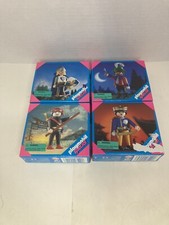 Vintage Playmobil Special Lot Of 4- 4554, 4547, 4542, 4539- Knight, Pirate