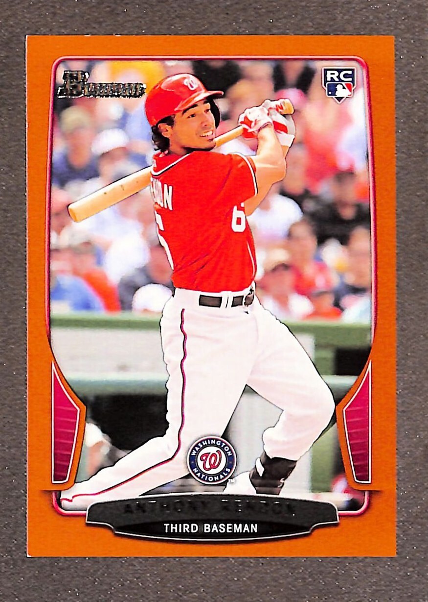 2013 Bowman Draft Orange #5 Anthony Rendon Rookie /250