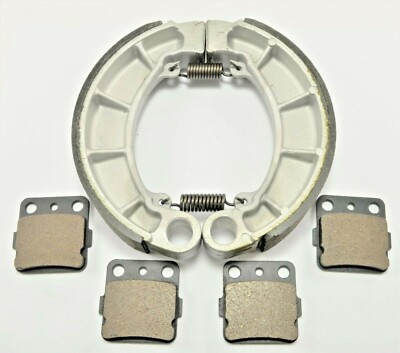 Front Brake Shoes Rear Pads For Honda Rancher 420 4x4 TRX420FM1/420FM2 2014-18