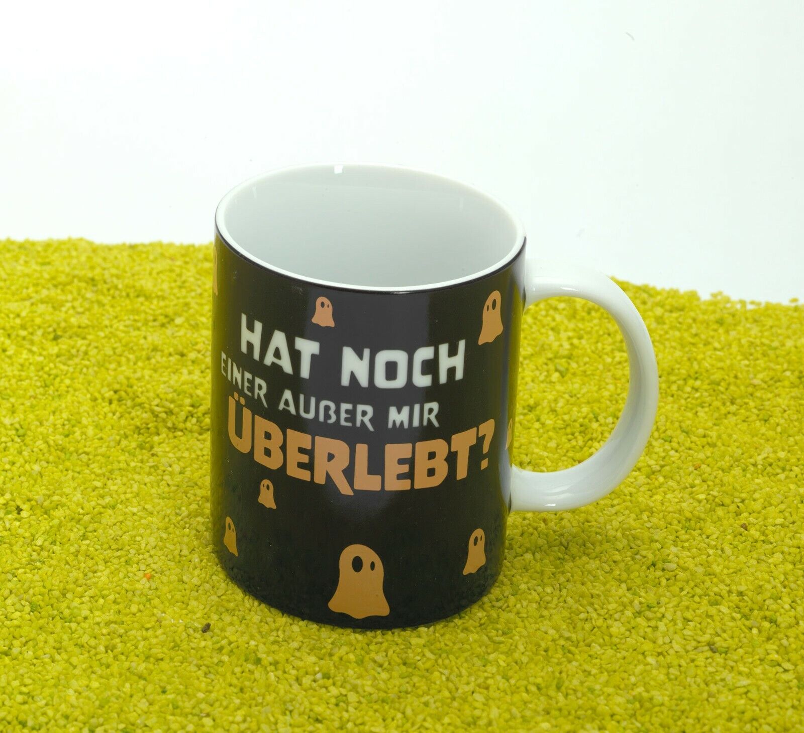 Sheepworld Becher Henkelbecher Porzellan Zaubertasse Überlebt 350 Ml