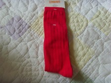 NEW NWT Girls size 5-7 Gymboree Knee socks plain solid classic dark pink
