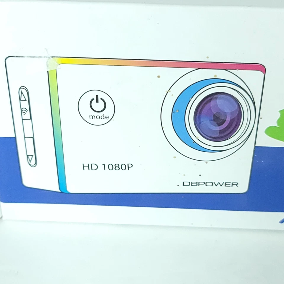DBPOWER Waterproof Action Camera 12MP 1080P HD - DB0753 NEW Sealed - Image 2 of 4