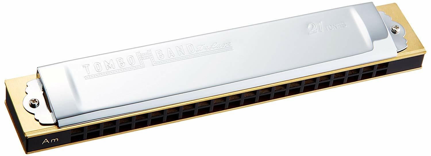TOMBO TOMBO Band Deluxe Tremolo Tuned Harmonica 21 hole No1521Am w Tracking 21390₽