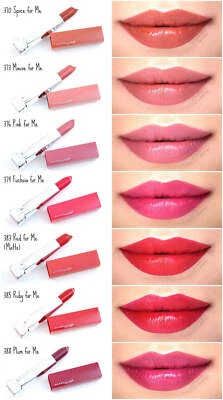 MAYBELLINE NEW YORK Maybelline Lipstick Color Sensational - CHOOSE SHADE - AMAZING 60 SHADES NEW