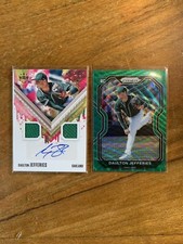 2021 Diamond Kings Daulton Jefferies RPA and green wave Prizm **auto**