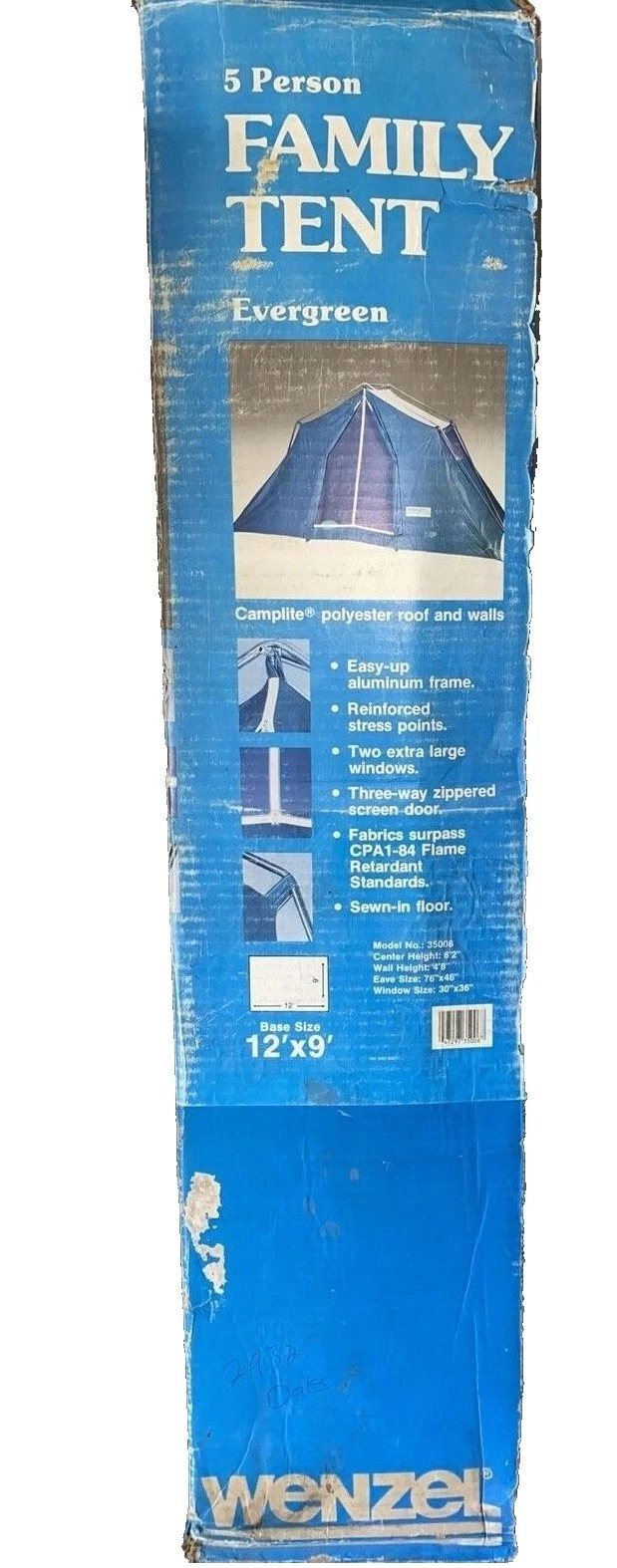 Wenzel Tienda de campaña y accesorios de Campana