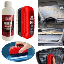 Oil Film Remover Windshield Stain Cleaner Glass Wiping Brush for Car