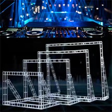 Solid Aluminum DJ Lighting Truss Frame Dual Totem Bolted Truss System for Stage