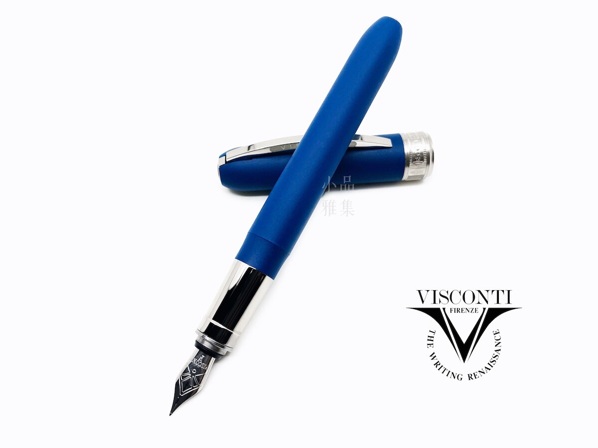 VISCONTI  ヴィスコンティ ECO-LOGIC Visconti ECO Logic Blue Fountain Pen | eBay