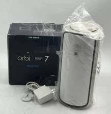 NETGEAR RBE971 ORBI 970 SERIES QUAD-BAND WIFI 7 MESH ROUTER