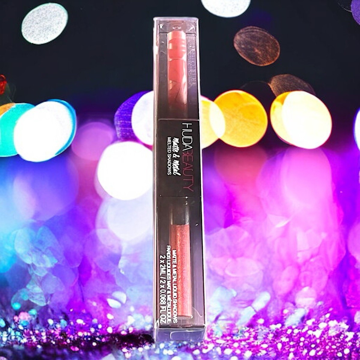 HUDA BEAUTY MATTE & METAL MELTED SHADOW HOT SAUCE & CHERRY SODA