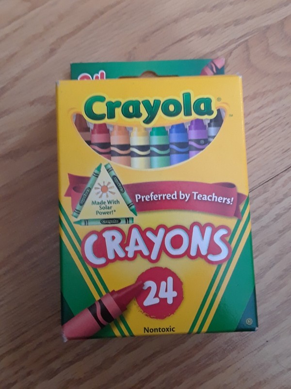 Crayola 52-3024 Crayons 24 Colors Made With Solar Power