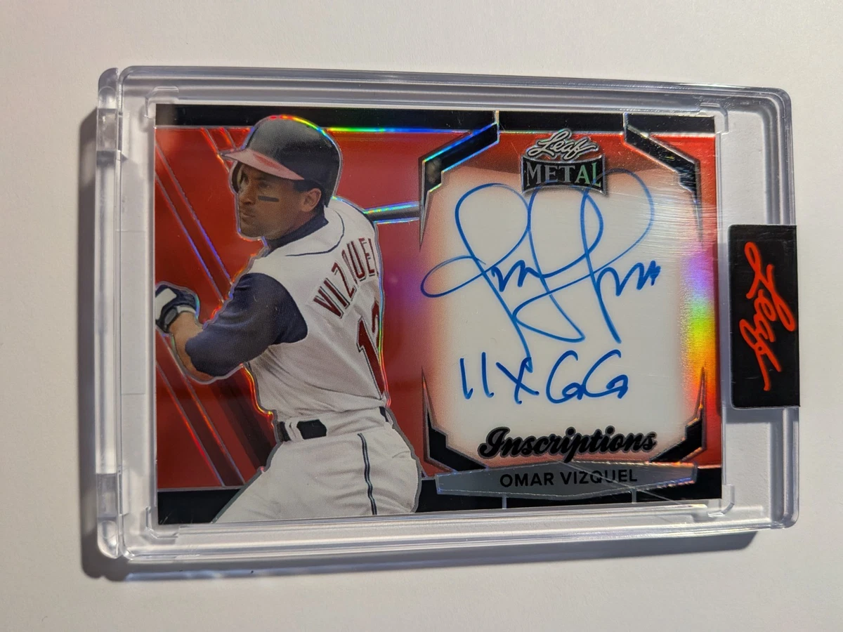 Autograph Omar Vizquel Baseball Cards for sale | eBay