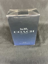 COACH NEW YORK BLUE FOR MEN 3.3 FL oz / 100 ML Eau De Toilette Spray Sealed Box