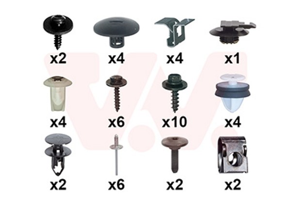 VAN Wezel Montagesatz StoßFäNger 4415793 FüR Renault Express GroßRaumlimousine-image