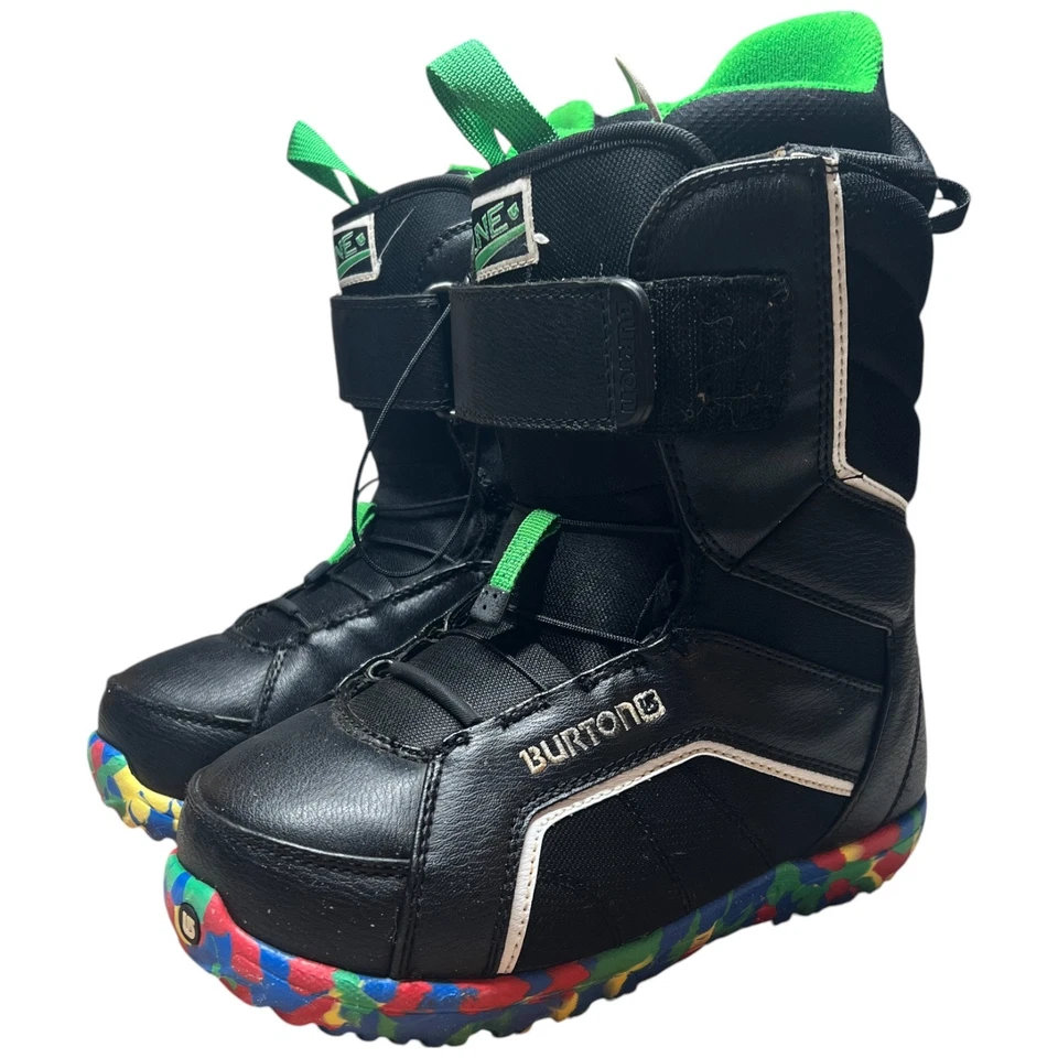 Botas de Snowboard Burton Zipline Boa Tamanho 6k Sistema BOA FIT Conforto Amigável para Crianças - Imagem 2 de 4