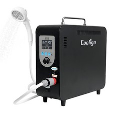Portable Propane Water Heater for Shower, 40,900 BTU 4500mAh Rechargeable Batter