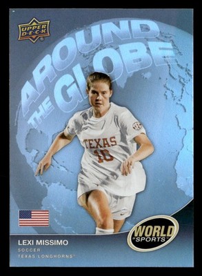 Lexi Missimo 2025 Upper Deck World of Sports Around the Globe Card #ATG-LM Texas