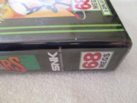 BASEBALL STARS 2 NEO GEO AES DOGTAG ENGLISH COMPLETE CIB AUTHENTIC SNK RARE