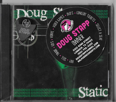 Doug Stapp - Static (2002) RARE Rock CD & memorabilia *NEW*