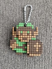 Nintendo Legend Zelda 8bit Retro Keychain Vintage Video Game Accessory Link RARE
