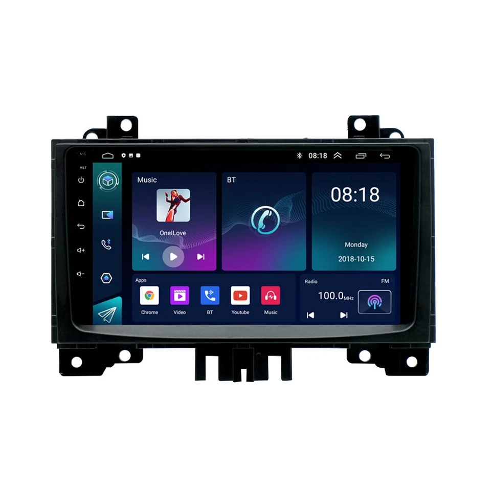 Rádio estéreo veicular GPS Android 12 1GB+16GB para Mercedes-Benz Sprinter 2006-17 9"" - Imagem 2 de 4